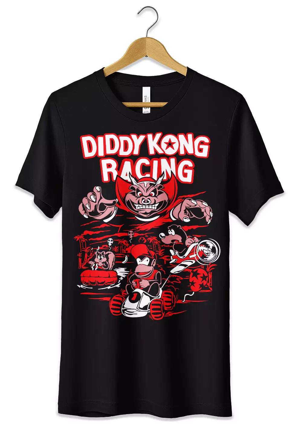 T-Shirt - Videogames Diddy Kong Racing